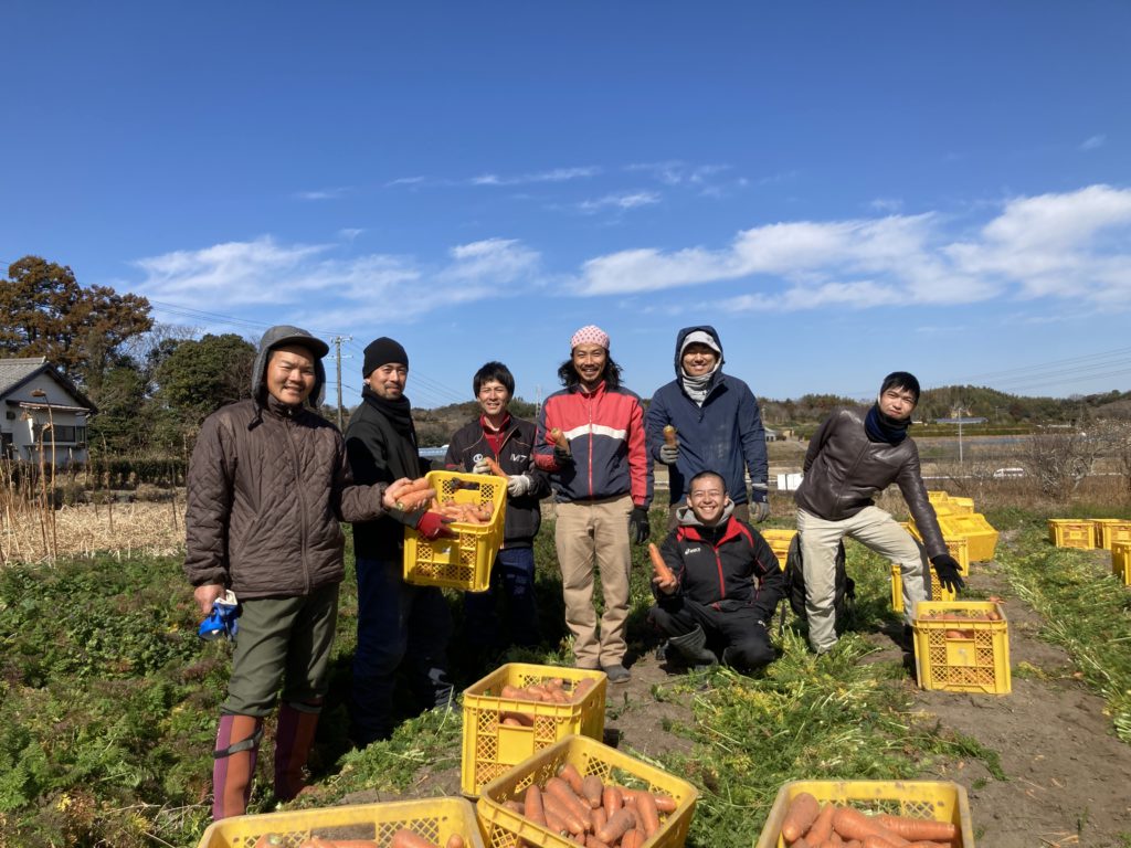 冬の収穫を終え、次の生産へ。